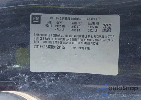 2011 Chevrolet Camaro 2Ss from USA, damaged, VIN 2G1FK1EJXB9199135